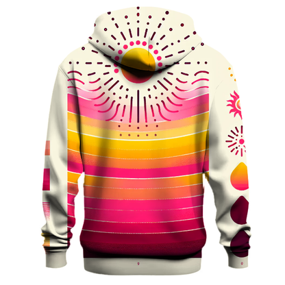 Vibrant Summer Gradient Hoodie