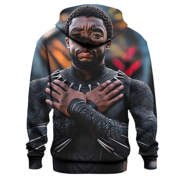 Chadwick Boseman: The Royal Legacy of King T'Challa Hoodie