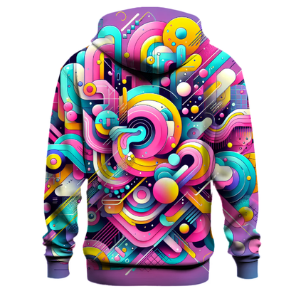 Electric Abstract Expression Hoodie