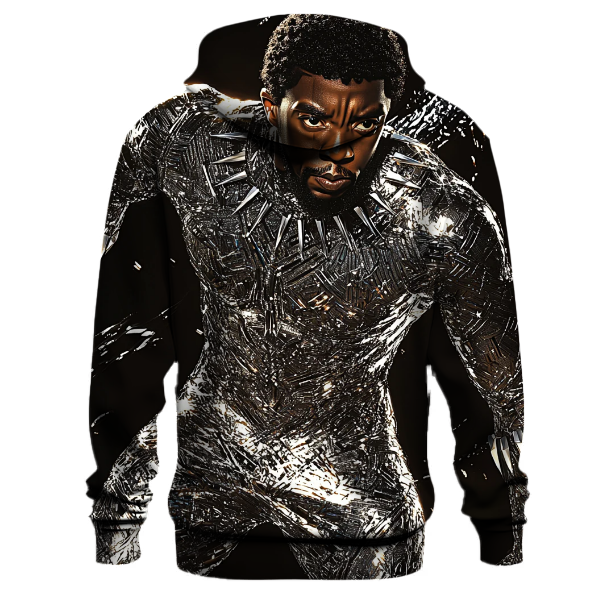 Chadwick Boseman The Heart and Power of Black Panther Hoodie