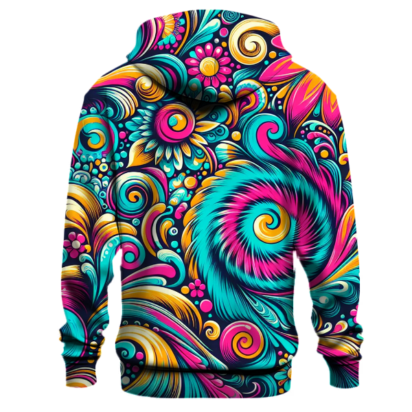 Hippie Vibe Tie-Dye Hoodie