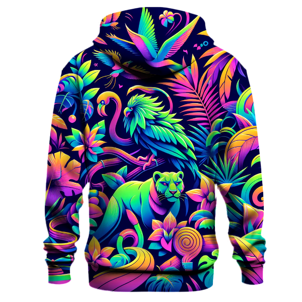 Neon Jungle Fantasy Hoodie