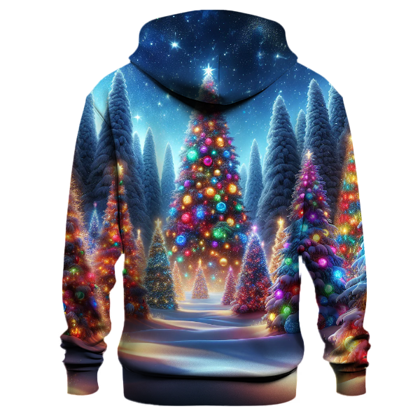 Magical Christmas Tree Forest Hoodie