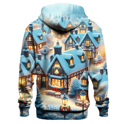 Glistening Winter Village Hoodie