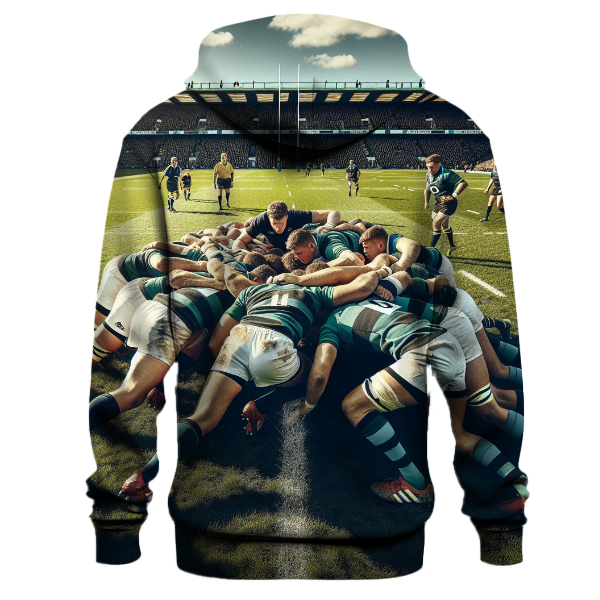 Rugby Scrum Hoodie