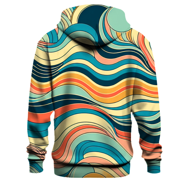 Classic Wave Patterns Hoodie