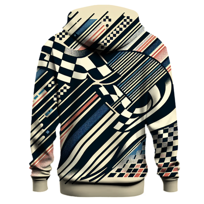 Retro Racing Stripes Hoodie