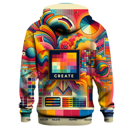 Radical Color Burst Hoodie