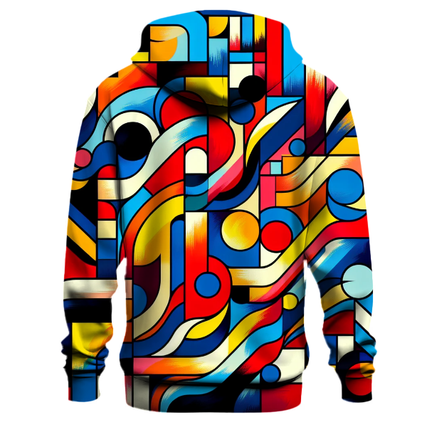 Trippy Pop Art Puzzle Hoodie