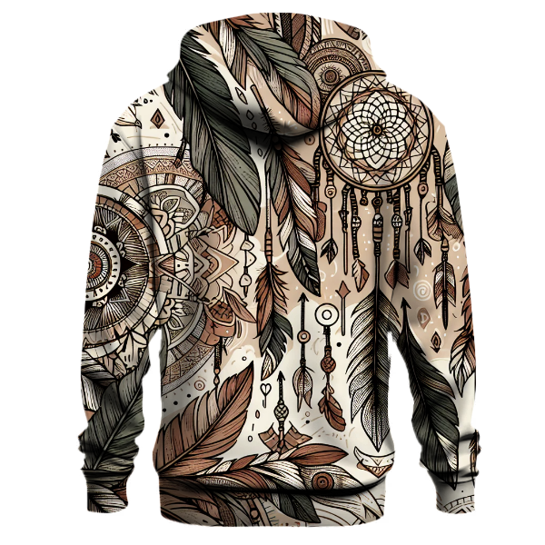 Retro Boho Chic Hoodie