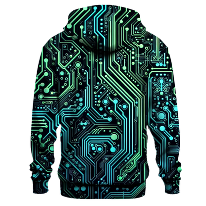 Retro Circuit Craze Hoodie