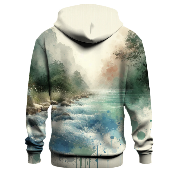 Mystic River Tie-dye Design Hoodie