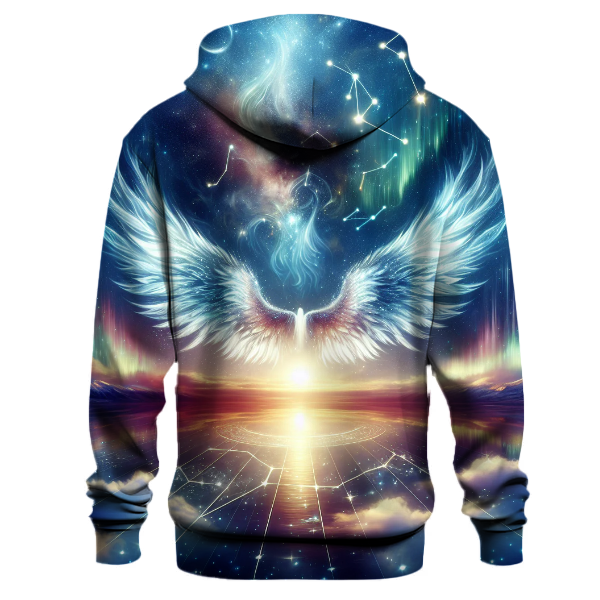 Celestial Wings of Freedom Hoodie