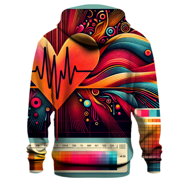 Classic Heartbeat of the 70s Hoodie