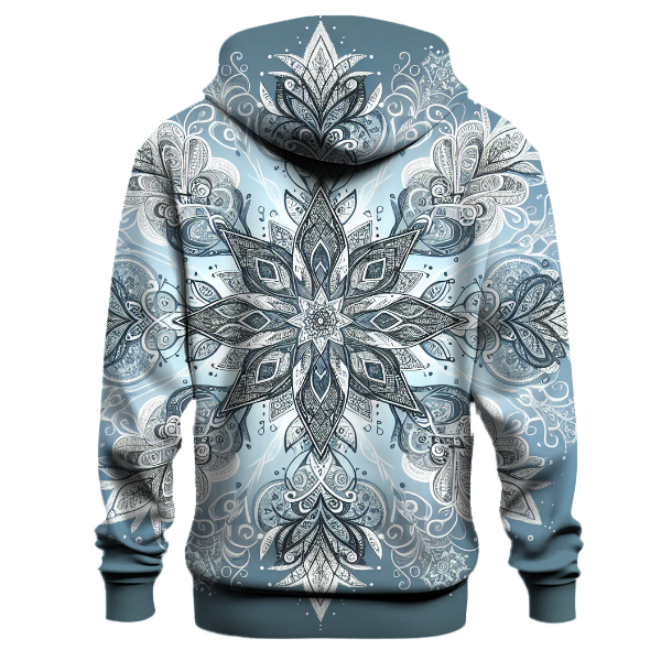 Frosted Nordic Patterns Hoodie