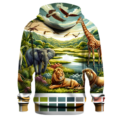 Wild Animal Safari Hoodie