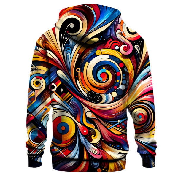 Eccentric Abstract Art Hoodie