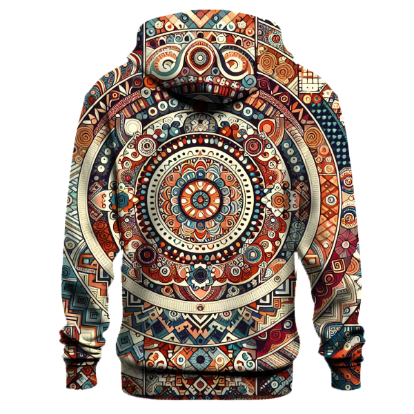 Classic Boho Patterns Hoodie