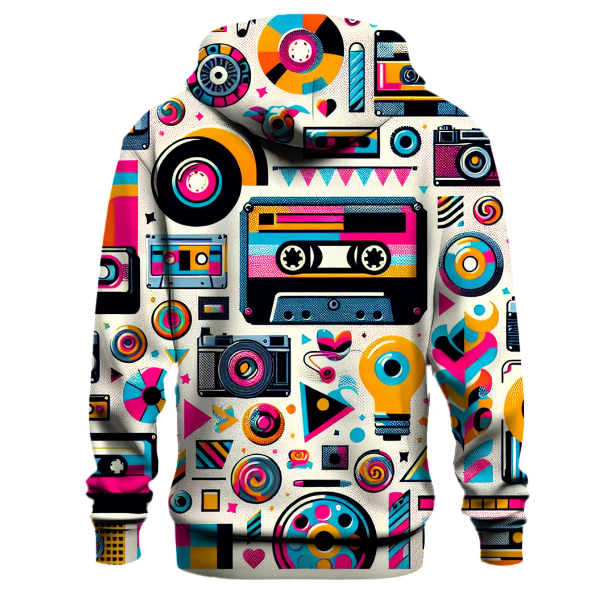 Kitschy Retro Icons Hoodie