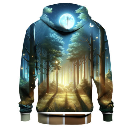 Enchanted Moonlit Forest Hoodie