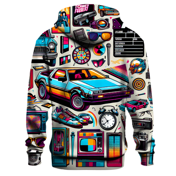 Classic 80s Movie Tribute Hoodie