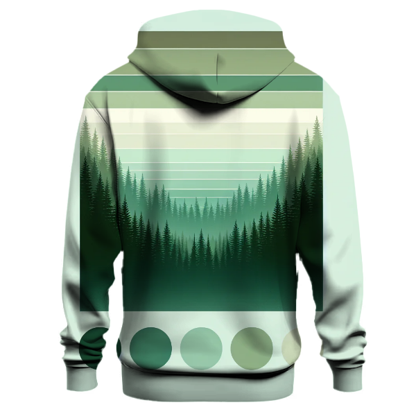 Pine Forest Gradient Hoodie