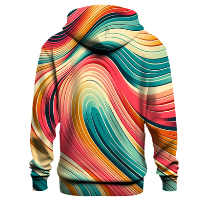 Funky Retro Gradient Hoodie