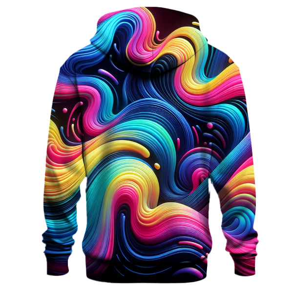 Electric Groove Vibes Hoodie Graphic Hoodies