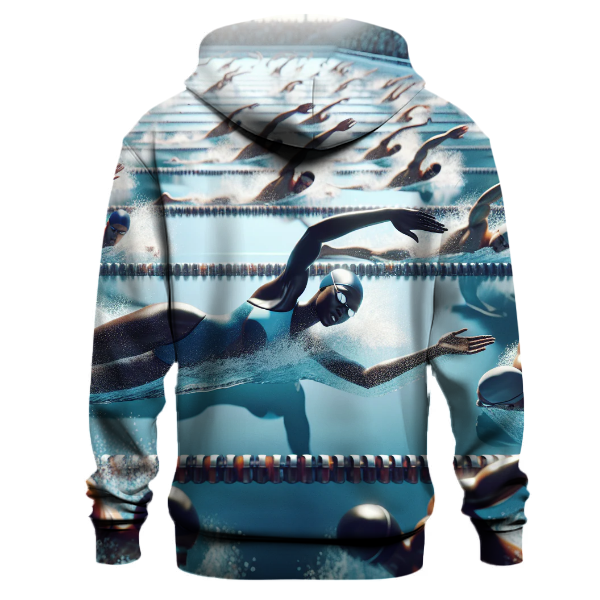 Swimming Champion Hoodie Hoodies Fashion