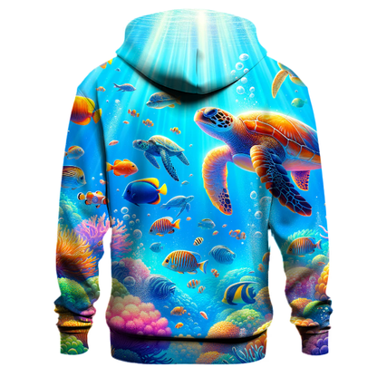 Whimsical Underwater World Hoodie