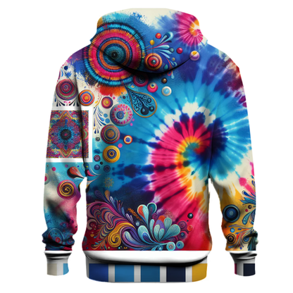 Funky Tie-Dye Dreamscape Hoodie