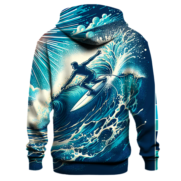 Surfing Waves Hoodie