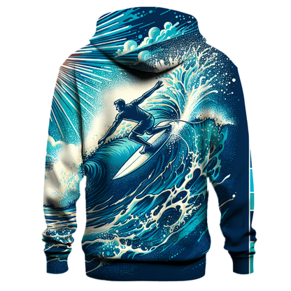 Surfing Waves Hoodie