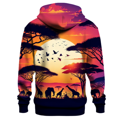 Serengeti Sunset Safari Hoodie