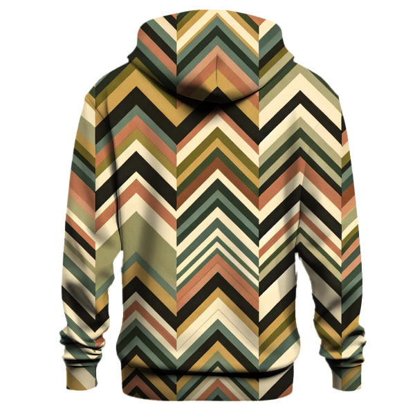 Classic Chevron Stripes Hoodie