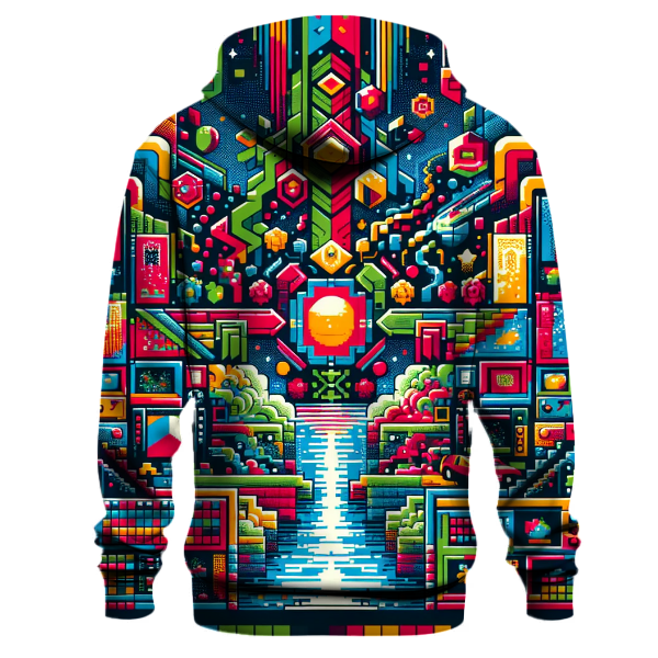 Classic 80s Video Game Adventure Hoodie