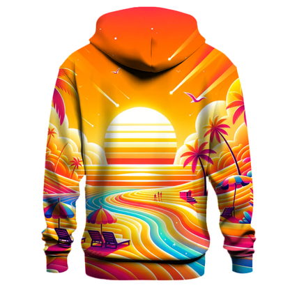 Radiant Summer Gradient Hoodie