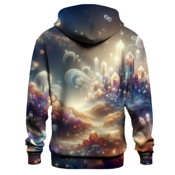 Mystic Crystal Landscapes Hoodie