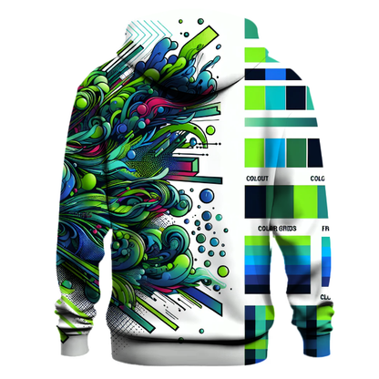 Graffiti Groove Flow Hoodie