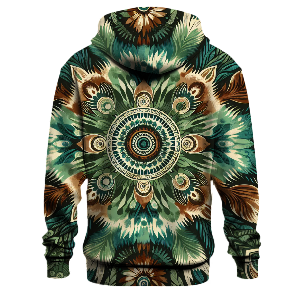 Rainforest Whisper Tie-Dye Hoodie