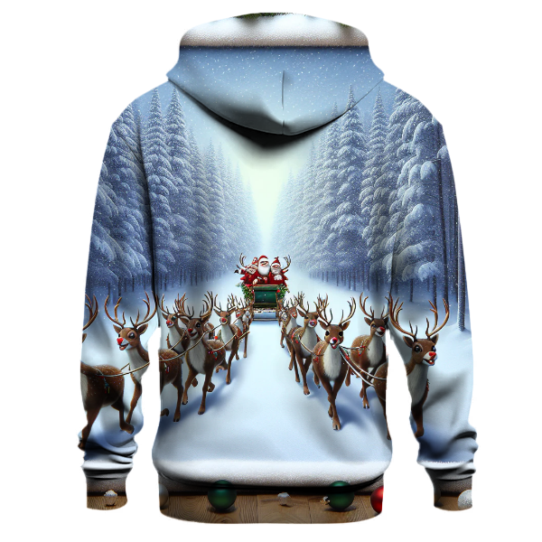 Reindeer Sleigh Parade Hoodie