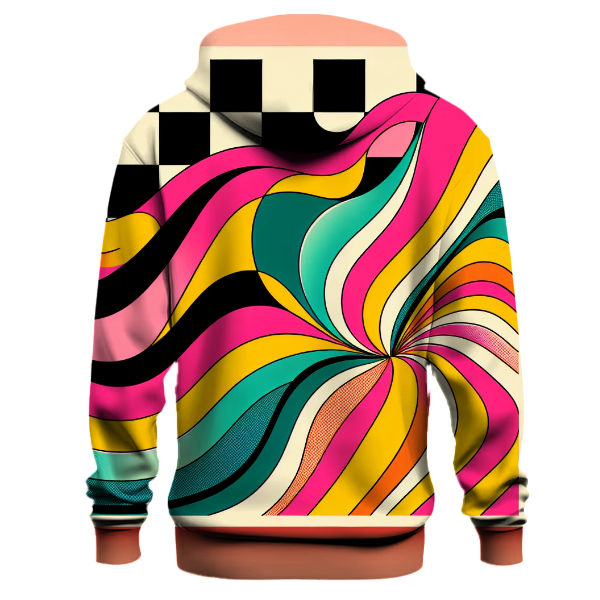 Groovy Checkerboard Hoodie