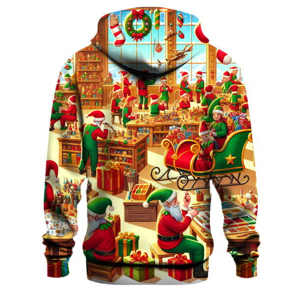 Elves' Workshop Wonders Hoodie