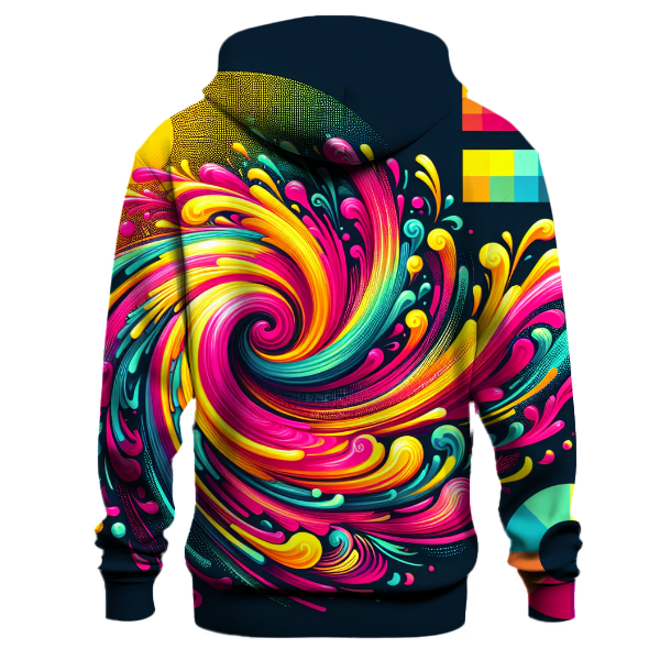 Vibrant Summer Fiesta Hoodie