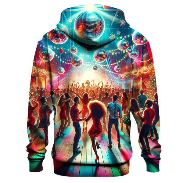 Funky Christmas Dance Party Hoodie