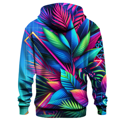 Neon Jungle Design Hoodie Hoodie Trends