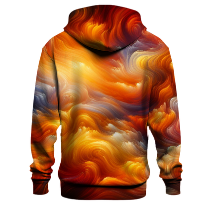 Golden Sunset Glow Hoodie