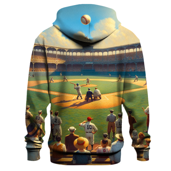 Classic Baseball Fan Hoodie