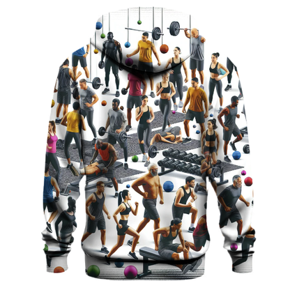 Fitness and Strength Hoodie