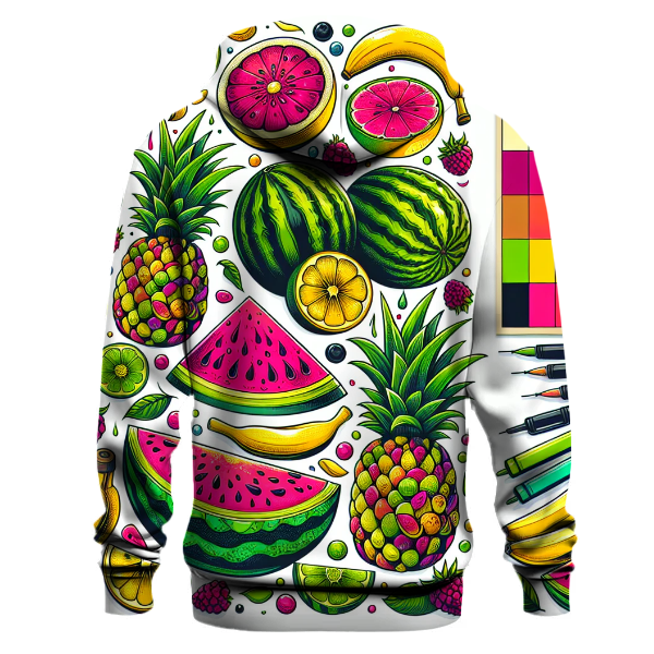 Funky Fruit Fiesta Hoodie